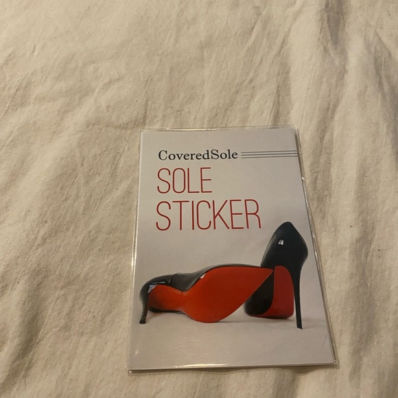 Red Sole Protector for Women Shoes - Picture 2 of 6